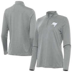 Tampa Bay Buccaneers Antigua Women's Reprocess Quarter-Zip Top