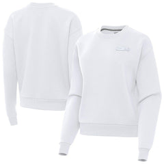 Seattle Seahawks Antigua Women's Victory Crew Pullover Sweatshirt