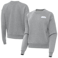 Seattle Seahawks Antigua Women's Victory Crew Pullover Sweatshirt