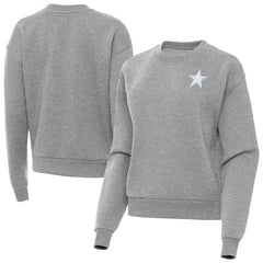 Dallas Cowboys Antigua Women's Victory Crew Pullover Sweatshirt