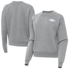 Baltimore Ravens Antigua Women's Victory Crew Pullover Sweatshirt