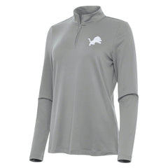 Detroit Lions Antigua Women's Reprocess Quarter-Zip Top