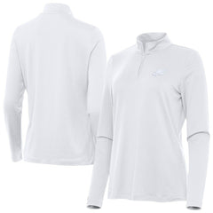Philadelphia Eagles Antigua Women's Reprocess Quarter-Zip Top