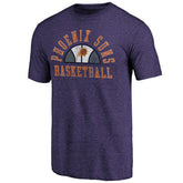 Phoenix Suns Purple Half Classic Tri-Blend T-Shirt shop On Sale