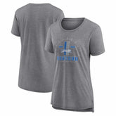 Detroit Lions Nike Women's Vintage Graphic Tri-Blend Scoop Neck T-Shirt
