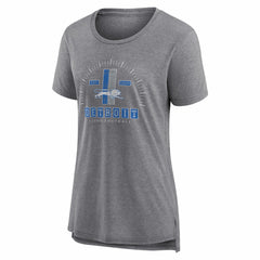 Detroit Lions Nike Women's Vintage Graphic Tri-Blend Scoop Neck T-Shirt
