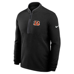 Cincinnati Bengals Nike Lightweight Victory Dri-FIT Half-Zip Pullover
