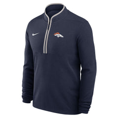 Denver Broncos Nike Lightweight Victory Dri-FIT Half-Zip Pullover