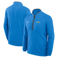 Los Angeles Chargers Nike Lightweight Victory Dri-FIT Half-Zip Pullover