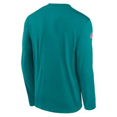 Miami Dolphins Nike Legend Small Logo Dri-FIT Long Sleeve T-Shirt