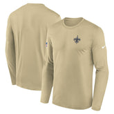 New Orleans Saints Nike Legend Small Logo Dri-FIT Long Sleeve T-Shirt