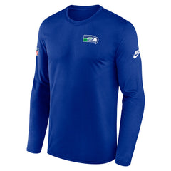 Seattle Seahawks Nike Legend Small Logo Dri-FIT Long Sleeve T-Shirt