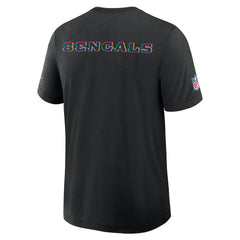 Cincinnati Bengals Nike 2025 NFL Crucial Catch Tri-Blend Dri-FIT T-Shirt