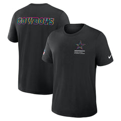 Dallas Cowboys Nike 2025 NFL Crucial Catch Tri-Blend Dri-FIT T-Shirt