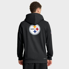 Pittsburgh Steelers Nike Sideline Standard Issue Utility Player Dri-FIT Full-Zip Hoodie