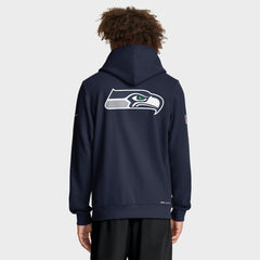 Seattle Seahawks Nike Sideline Standard Issue Utility Player Dri-FIT Full-Zip Hoodie