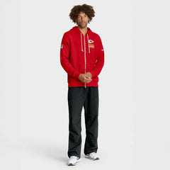 Kansas City Chiefs Nike Sideline Standard Issue Utility Player Dri-FIT Full-Zip Hoodie