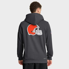 Cleveland Browns Nike Sideline Standard Issue Utility Player Dri-FIT Full-Zip Hoodie