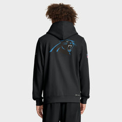 Carolina Panthers Nike Sideline Standard Issue Utility Player Dri-FIT Full-Zip Hoodie