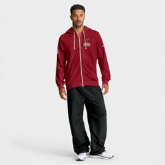 Arizona Cardinals Nike Sideline Standard Issue Utility Player Dri-FIT Full-Zip Hoodie
