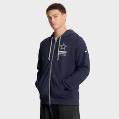 Dallas Cowboys Nike Sideline Standard Issue Utility Player Dri-FIT Full-Zip Hoodie