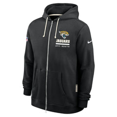 Jacksonville Jaguars Nike Sideline Standard Issue Utility Player Dri-FIT Full-Zip Hoodie
