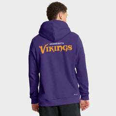 Minnesota Vikings Nike Sideline Standard Issue Initial Home Dri-FIT Hoodie