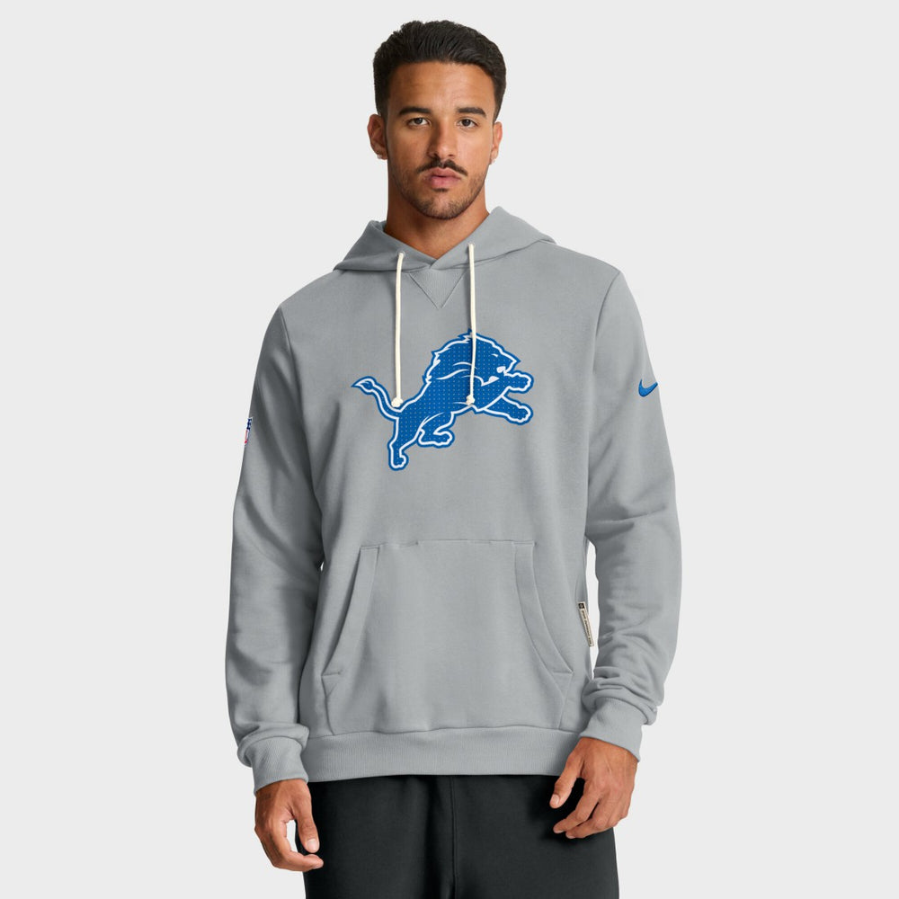 Detroit Lions Nike Sideline Standard Issue Initial Home Dri-FIT Hoodie