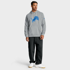 Detroit Lions Nike Sideline Standard Issue Initial Home Dri-FIT Hoodie