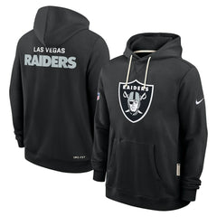Las Vegas Raiders Nike Sideline Standard Issue Initial Home Dri-FIT Hoodie