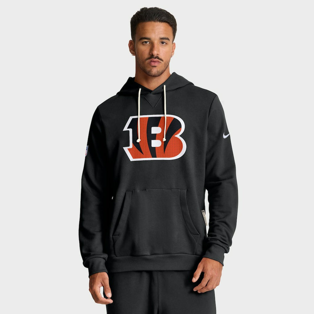 Cincinnati Bengals Nike Sideline Standard Issue Initial Home Dri-FIT Hoodie
