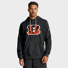 Cincinnati Bengals Nike Sideline Standard Issue Initial Home Dri-FIT Hoodie