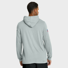 Las Vegas Raiders Nike Sideline Pure Fury Performance Long Sleeve Hoodie T-Shirt