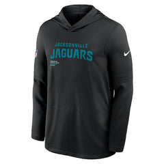 Jacksonville Jaguars Nike Sideline Pure Fury Performance Long Sleeve Hoodie T-Shirt