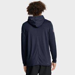 Denver Broncos Nike Sideline Pure Fury Performance Long Sleeve Hoodie T-Shirt