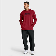 Arizona Cardinals Nike Sideline Pure Fury Performance Long Sleeve Hoodie T-Shirt