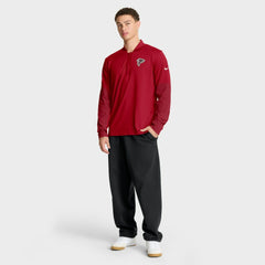 Atlanta Falcons Nike Sideline Dri-FIT Half-Zip Pullover