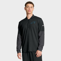 Carolina Panthers Nike Sideline Dri-FIT Half-Zip Pullover
