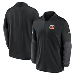 Cincinnati Bengals Nike Sideline Dri-FIT Half-Zip Pullover
