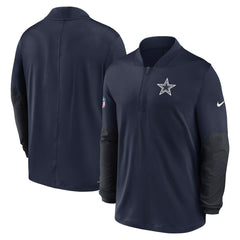 Dallas Cowboys Nike Sideline Dri-FIT Half-Zip Pullover