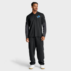 Detroit Lions Nike Sideline Dri-FIT Half-Zip Pullover