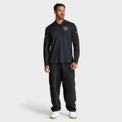 Houston Texans Nike Sideline Dri-FIT Half-Zip Pullover