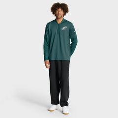 Philadelphia Eagles Nike Sideline Dri-FIT Half-Zip Pullover
