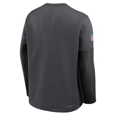 Dallas Cowboys Nike Sideline Coach Therma-FIT Long Sleeve T-Shirt