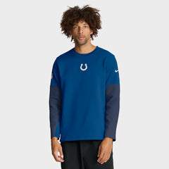Indianapolis Colts Nike Sideline Coach Therma-FIT Long Sleeve T-Shirt