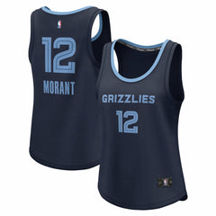 Ja Morant Memphis Grizzlies Women's Fast Break Player Jersey On Sale