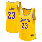 LeBron James Los Angeles Lakers Women's Fast Break Player Jersey Outlet
