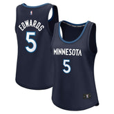 Anthony Edwards Minnesota Timberwolves Women's Fast Break Player Jersey On Sale