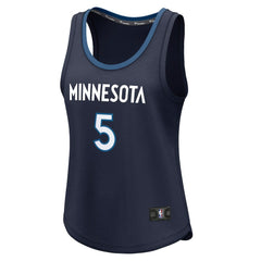 Anthony Edwards Minnesota Timberwolves Women's Fast Break Player Jersey On Sale