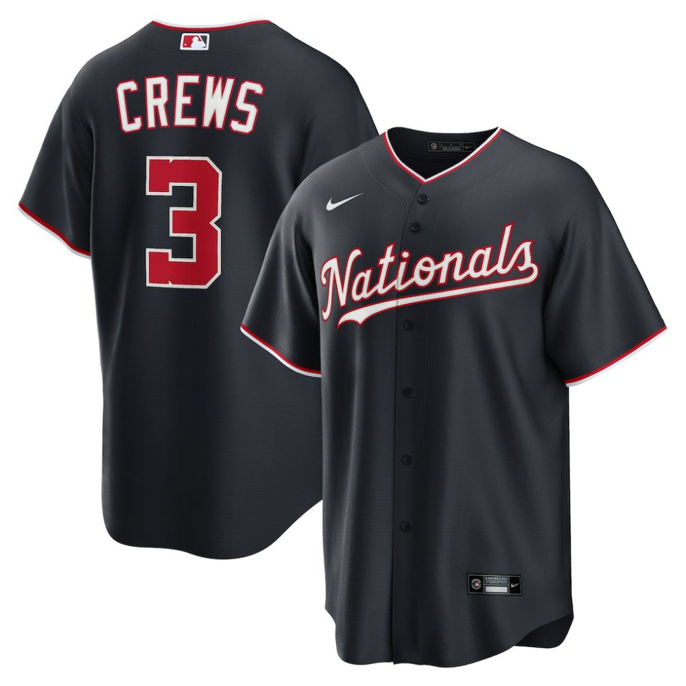 Dylan Crews Washington Nationals Nike Alternate Replica Jersey | MLB Online